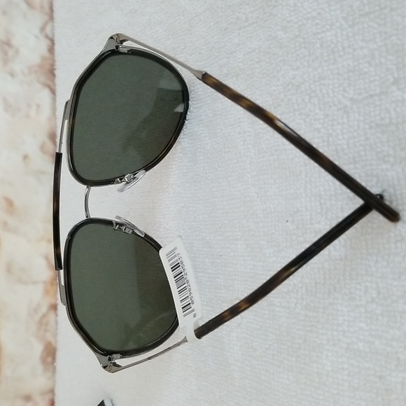 Dolce&Gabbana Men's Metal Double-Bridge Round Aviator Sunglasses - Picture 4 of 12